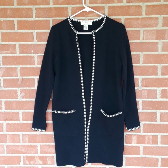 Magaschoni Sweaters - Magaschoni knee length luxury cardigan size XS